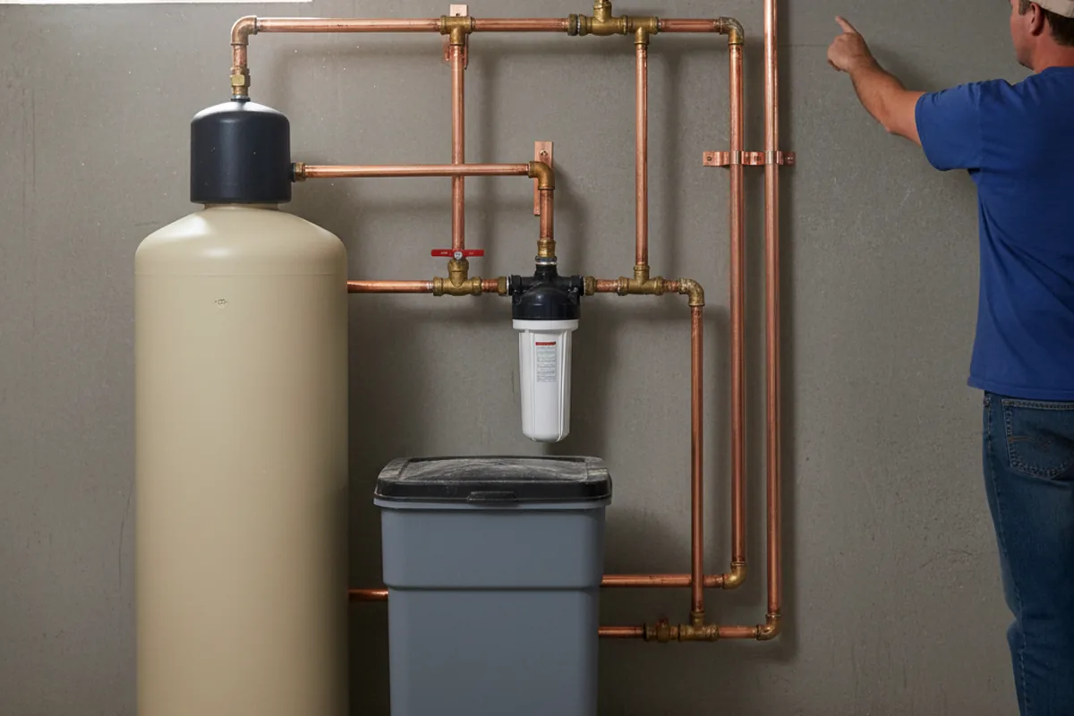 Whole-house water treatment system installed in Hastings